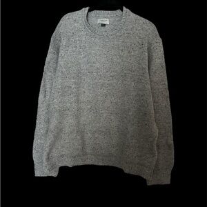 American Eagle Outfitters Women’s Speckled Gray Crewneck Sweater